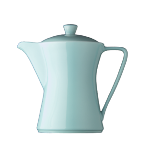 Koffiekan 1 liter Daisy aquamarine
